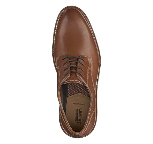 Johnston-Murphy-Upton-Plain-Toe-Mens-Shoes-Mens-Leather-Shoes-Business-Casual-Shoes-for-Men-Comfortable-Dress-Shoes-for-Men
