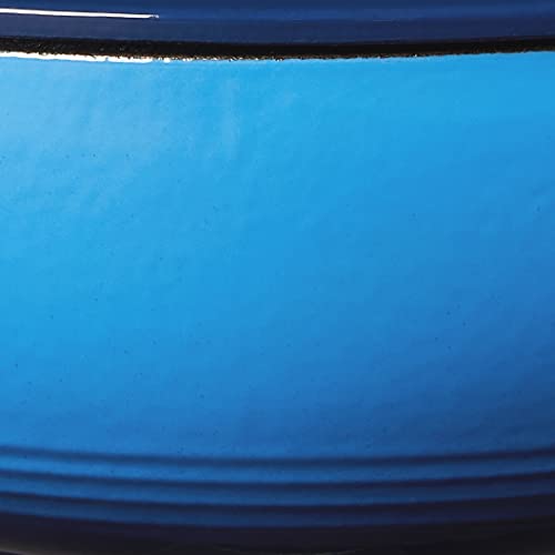 Lodge 3 Quart Enameled Cast Iron Dutch Oven With Lid – Dual Handles – Oven Safe Up To 500° F Or On Stovetop - Use To Marinate, Cook, Bake, Refrigerate And Serve – Caribbean Blue #TOP7