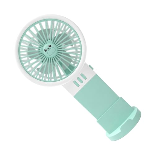 Ventilador de mano, pequeño y potente, dispositivo de refrigeración al aire libre para camping, oficinas, deportes, senderismo, escritorio, playa, pesca, compras, festivales