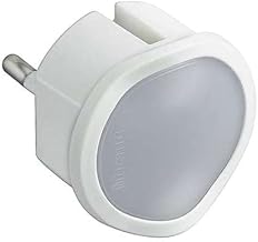 BTicino S3625DL 220 Volt White Pull Out Emergency Torch and Night Light