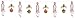 Leaf Shimmer Garland Party Accessory (1 count) (1/Pkg)