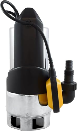 Miniatura 8 de Espa Leader Bomba De Achique Sumergible Bisa V 1100s M Para Drenaje De Aguas Sucias Y Fosas Sépticas, Caudal Máximo 18.000 L H, Altura Máx. 8m, Acero Inox, Con Interruptor De Nivel Y 10m De Cable