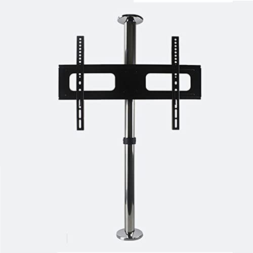 Support TV télescopique rotatif 360° au sol pour séparateur de pièce 86-114 cm