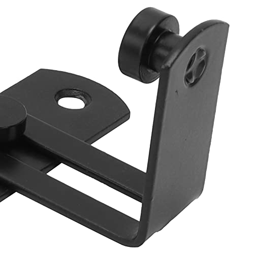 Fechadura de Porta de Celeiro, Fivela de Trava de Porta Deslizante de Aço Carbono Com Acabamento Pol