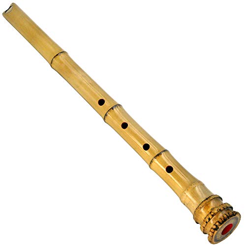 Zen Traditional Shakuhachi Pentatonic End-Blown Flute With Natura Bell Root. Kinko-Ryu 1.8 Feet .Professional Quality, Play All Ocataves.good For Seasoned Flautist, Good For Any Level Player,Zen #TOP1