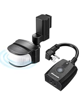 motion detector electrical outlet