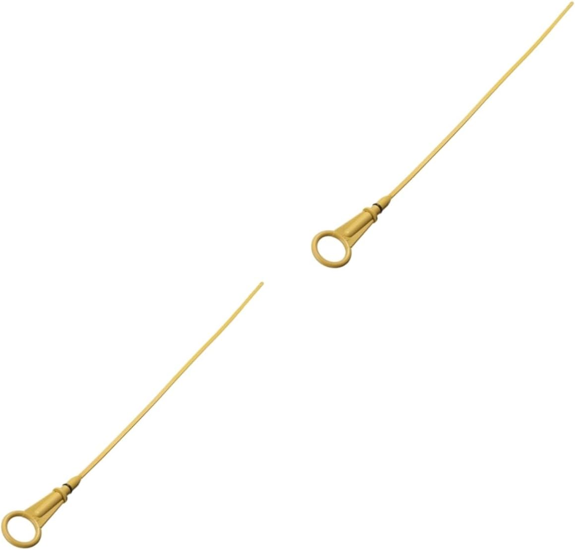 SUPVOX 2pcs Oil Level for and Scenic Easy to Use Brightly-Colored Handle Accurate Engine Oil Measurement