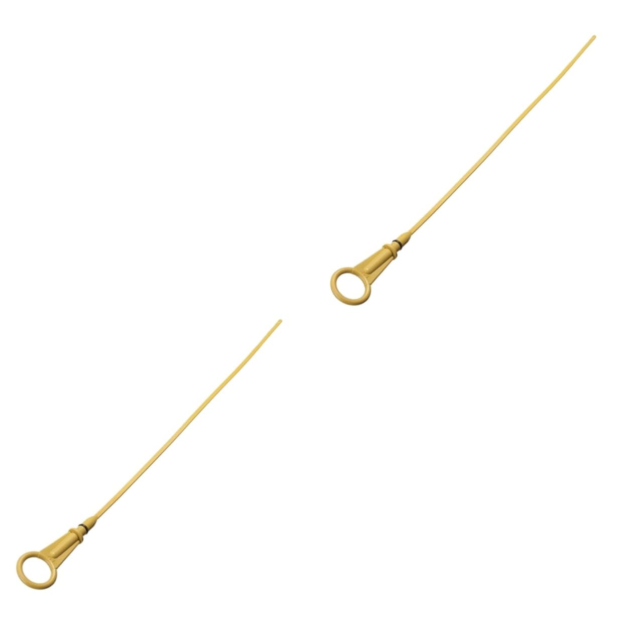 SUPVOX 2pcs Oil Level for and Scenic Easy to Use Brightly-Colored Handle Accurate Engine Oil Measurement