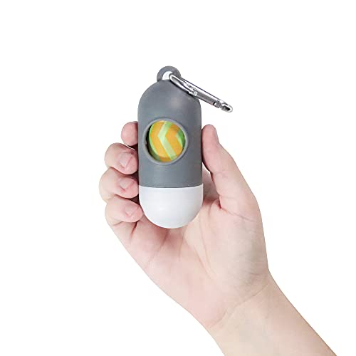 Dispenser de Cata-Caca GermanHart Triangulos, Cinza e Branco