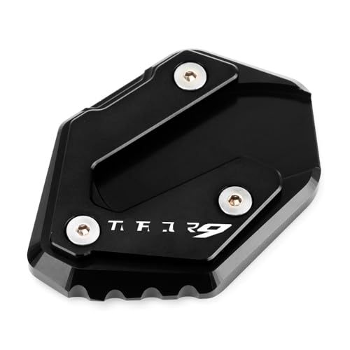 Plaque support latéral béquille Tracer 9 GT pour éviter les chutes de moto