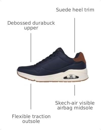 Image of Skechers Men's UNO - Suited On Air Sneaker