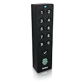 tedee Keypad PRO, Abre la Puerta con la Huella Digital o con un código de Forma rápida y cómoda, hasta 100 PIN y 100 huellas dactilares, Accesorio tedee Smart Lock, Bluetooth (Negro)