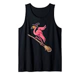 Photo Gallery volare flamingo strega design - costume regalo di halloween canotta Photo Gallery volare flamingo strega design - costume regalo di halloween canotta