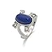 Yifnny Vampire Diaries Ring, Vintage Created-Saphire Ring Vampire Diaries Elena's Daylight Rings Vampire Diaries Schmuck für Damen Mädchen Fans Größe 6-10 (Blau, 9)