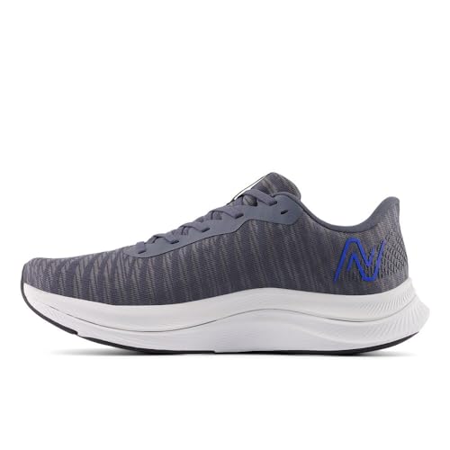 New Balance New Balance Men's FuelCell Propel V4 Running Shoe, Graphite/Limelight/Quartz Grey, 7