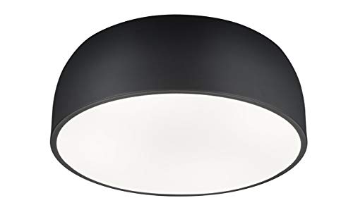 Preisvergleich Produktbild Trio Leuchten Baron 609800432 Deckenleuchte, Metall, Schwarz Matt