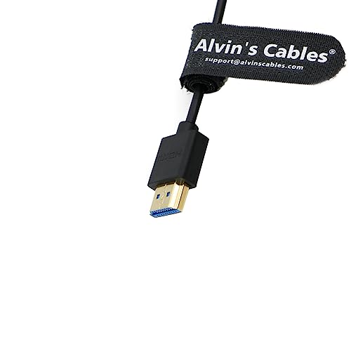 Alvin's Cables 8K 2.1 HDMI Cable High Speed for Atomos Ninja V Monitor Straight to Down Angle HDMI Cord for Z CAM E2, Sony FS5 - Image 4