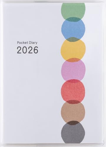 Amazon.co.jp: 高橋 手帳 2026年 B7 ポケットダイアリー No.17