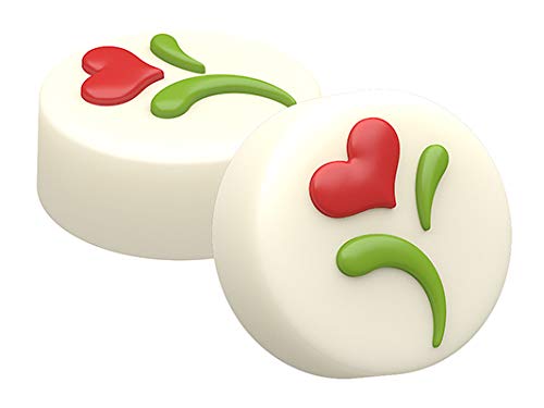 SpinningLeaf Love Springs Oreo Cookie Chocolate Candy Mold (2 Pack)