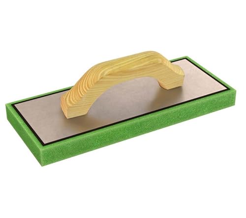 Bon Tool 83-104 Green Foam Float - 5" X 12" X 1" - Wood Handle