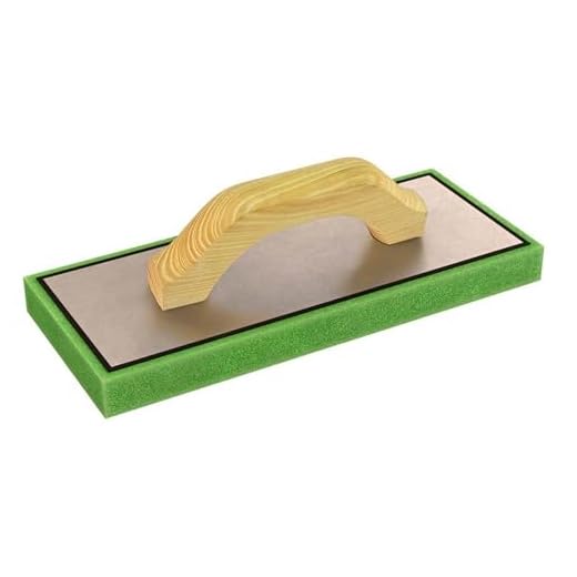 Bon Tool 83-104 Green Foam Float - 5" X 12" X 1" - Wood Handle