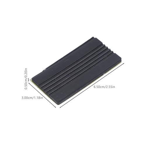 Protector antideslizante de goma para pedales de batería miniatura 2