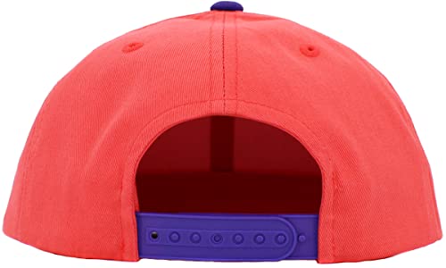 Image of KBETHOS Classic Snapback Hat Blank Cap Underbrim Cotton Wool Blend Flat Visor Adjustable Unisex