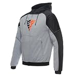 Dainese – Dainese-Daemon-X Safety Hoodie Full Zip, Grau/Schwarz/Rot, 5