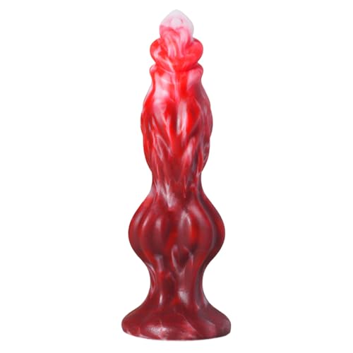 Silikon-Realistischer-Hund-Dildo-Hundedildo-Mit-Saugnapf-Tier-Wolf-Dildos-Fantasy-Dog-Penis-Gross-Knoten-Analdildo-Prostata-Stimulator-Masturbatoren-Sexspielzeug-FueR-Frauen-MaeNner