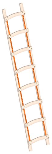 Preisvergleich Produktbild Holz Dachdeckerleiter 8 Spr. L2,30m Layher 1046.108
