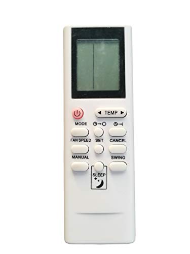 Image of LipiWorld GZ-27B Split AC Remote Control (Old Remote Exactly Same Remote Will Only Work) Compatible for Onida Ac Remote VE-85