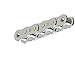 Senqcia Ultra-Max 60SS600UMR50 Riveted 600 Series Stainless Steel Chain, Single Strand, 3/4" Pitch (Pack of 50)