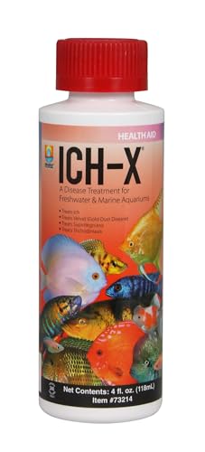 Hikari USA AHK73214 Ich-X for Aquarium, 4-Ounce
