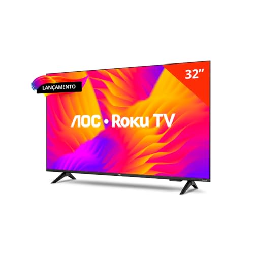 Smart Tv Aoc Dled 32 Wi-fi Roku Tv Quad Core 32s5155/78g