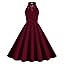 Burgundy-keyhole