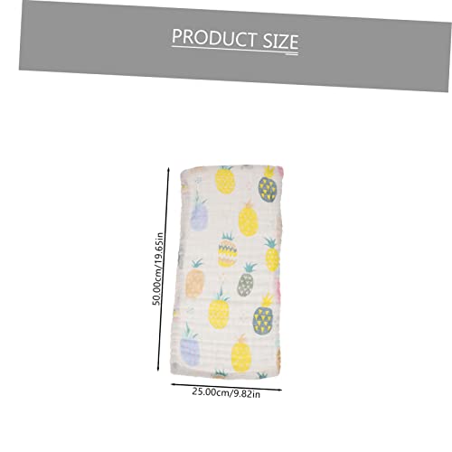 3pcs Burp Cloths Soft Cotton Washcloths for Newborns Multi Purpose Face Towels with Adorable Patterns for Feeding Bathing and Parents2