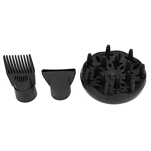 Difusor universal de cabelo adaptável para secadores de cabelo, conjunto de bocal difusor de secador