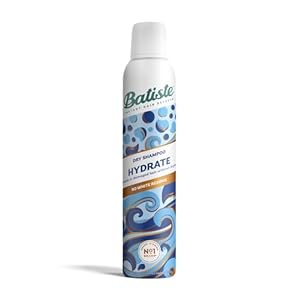Batiste Dry Shampoo Hydrating 200ml, Hair Benefits For Dry Brittle Hair, No Rinse Spray to Refresh Hair in Between Washes (Package may vary)