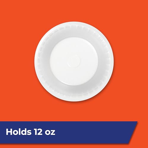 Hefty Everyday Soak-Proof Foam Bowls, 12 Ounce, 50 Count