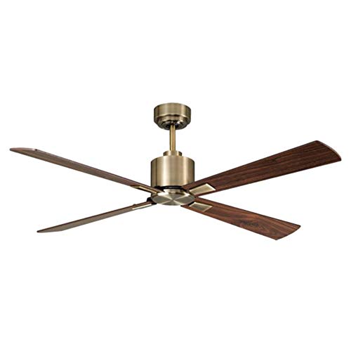Lucci Air 210522010 Climate Dc Ceiling Fan, 52 Inch, Antique Brass And Walnut #TOP1