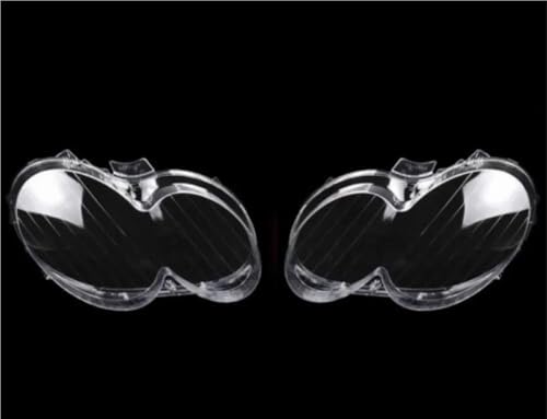 Lentilles pour phares avants de voiture Mercedes Benz W209 CLK 2003-2009 Couvercle lentille