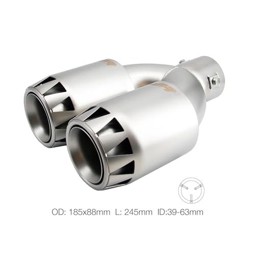 Cola de escape deportiva Simoni Racing TRX/123 para embellecedor de silenciador trasero 4