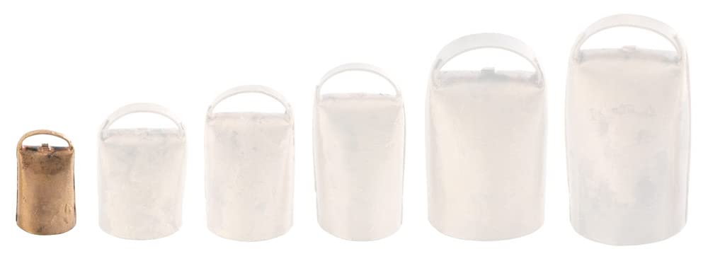 Januel Cho50060 Sonatón de Campana de Cerveza de Acero latonado Artesanal Nº 3 – Altura 45 mm, Unisex, marrón, Talla única