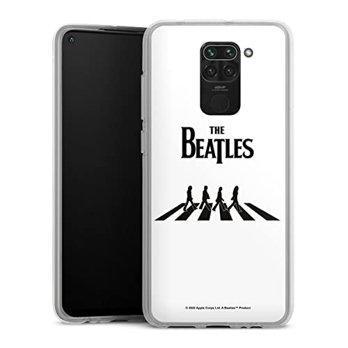 DeinDesign Coque en Silicone Compatible avec Xiaomi Redmi Note 9 Etui Silicone Coque Souple The Beatles Abbey Road Musique - Les Beatles, Paul McCartney, John Lennon, RIngo Starr, George Harrison DeinDesign Coque en Silicone Compatible avec Xiaomi Redmi Note 9 Etui Silicone Coque Souple The Beatles Abbey Road Musique