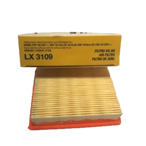 Filtro de Ar moto Nxr Bros 125/150/160 Titan 150 2009 até 2013 - Metal Leve