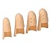 Finger Splint, 4 Sizes Breathable Plastic Thumb Splint Finger Protectors for Arthritis Sprains Strains