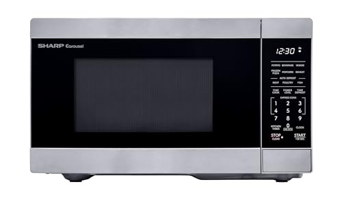 SHARP Countertop Microwave Oven with Removable...