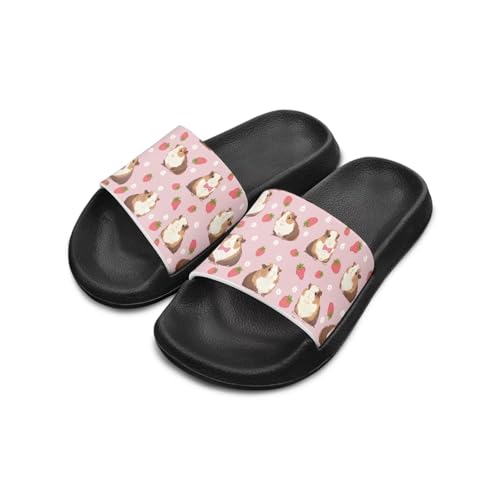 Girls Cloud Slides for Kids Cartoon Sandals Unisex Comfortable Non-slip Shower Shoes Thick Sole for Indoor & Outdoor Gifts - Main Image