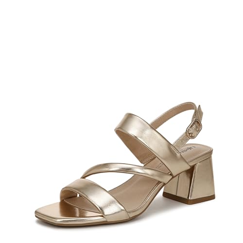 LifeStride Womens Celia Slingback Strappy Dress Sandals Heeled Sandal Gold Metallic by LifeStride - Used condition - US$27.44