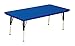 Correll Rectangular Activity Table in Blue (30 in. x 72 in./Short/Blue)